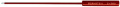 Bernstein Test Probes - Test Probe, Red, 1 Mm